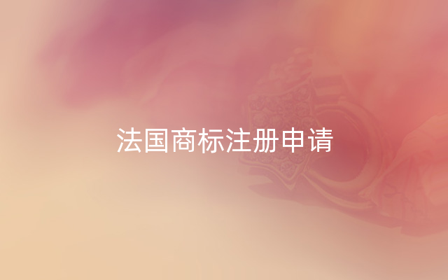 法国商标注册申请